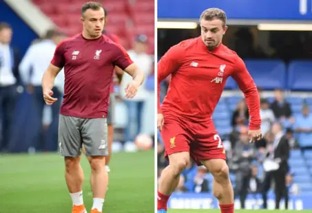 Xherdan Shaqiri before and after