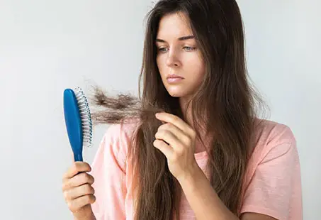 diffuse hair loss