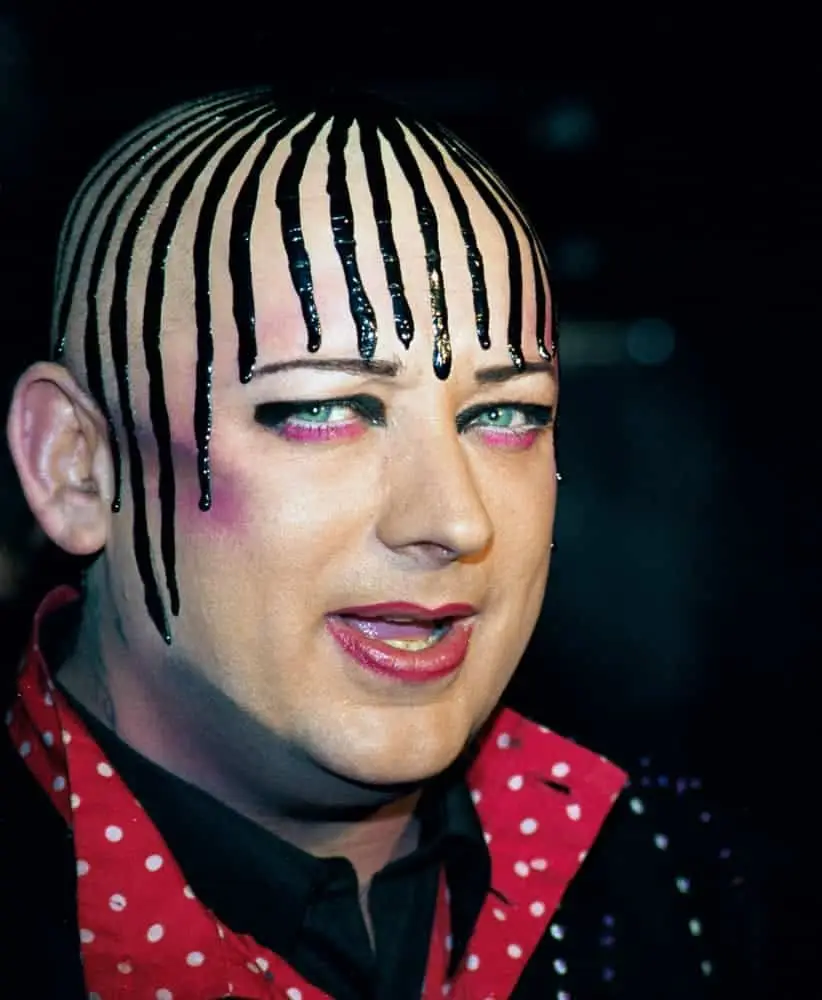 Boy George bald