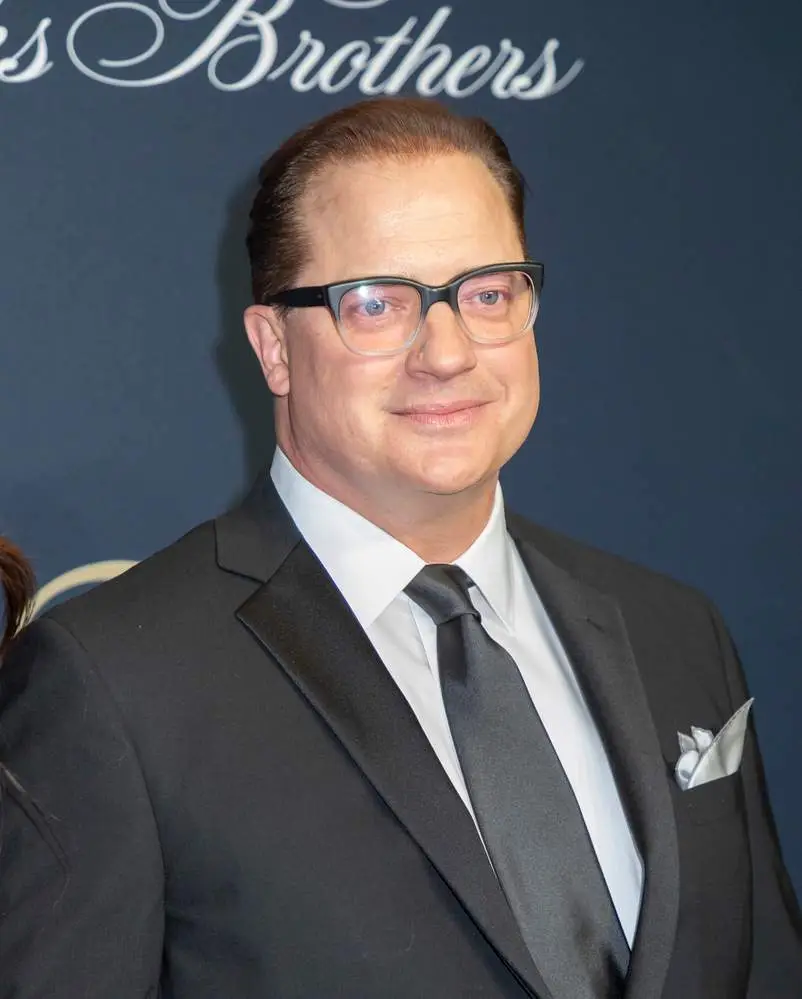 Brendan Fraser's hair in 2018