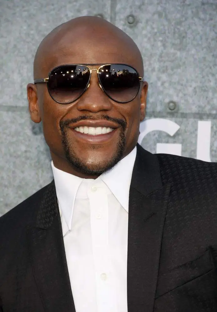 Floyd Mayweather's beard in 2015