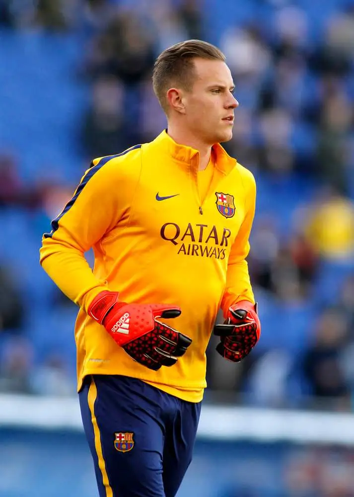 Marc Andre Ter Stegen's hair in 2016