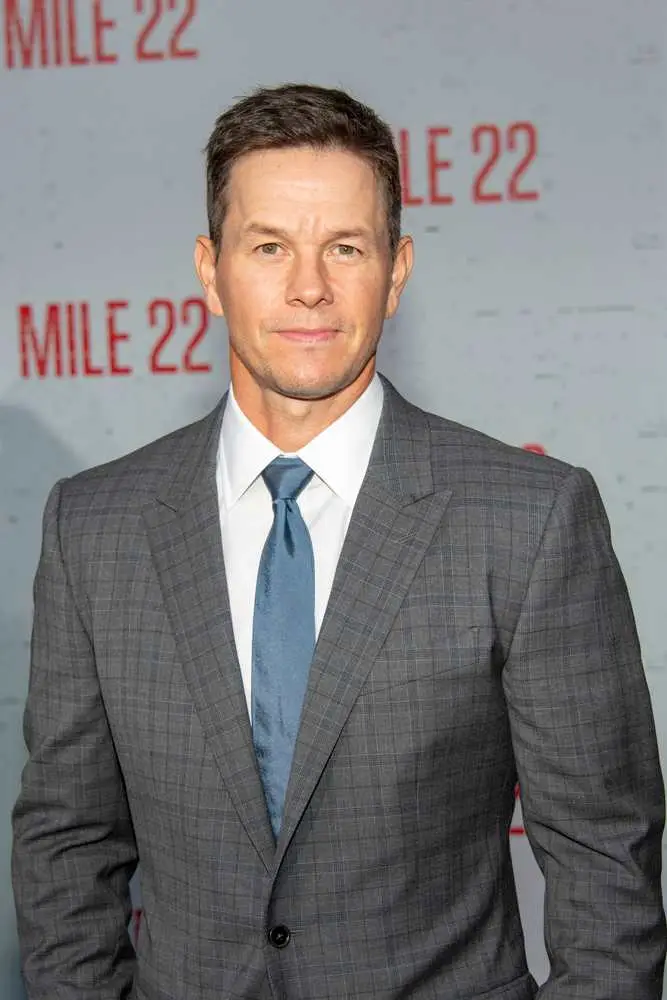 Mark Wahlberg's hair in 2018