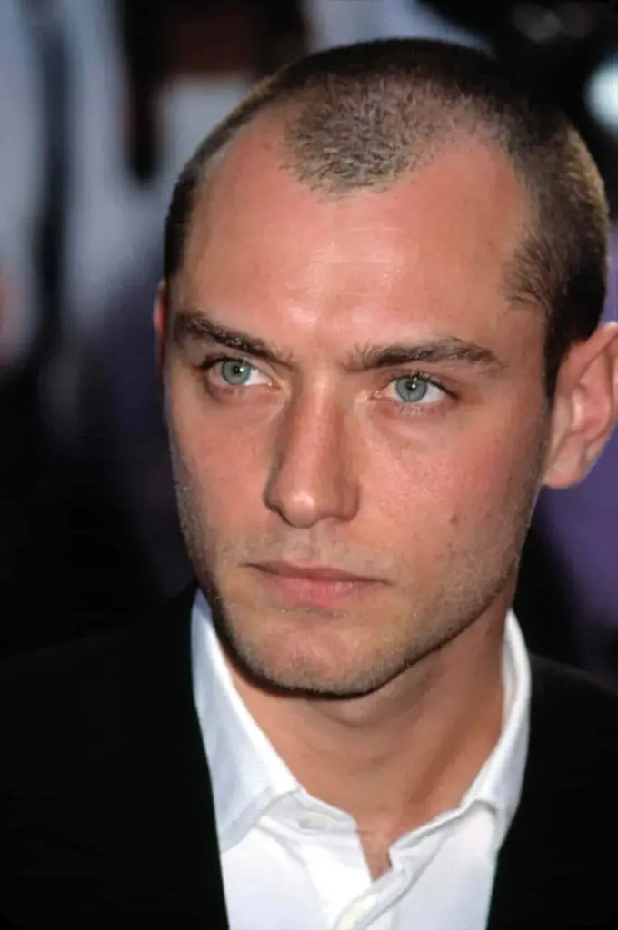 Jude Law Buzzcut