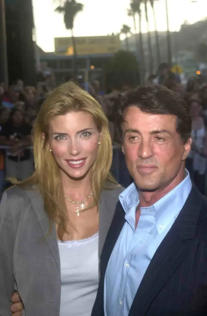 Sylvester Stallone hair in 2001